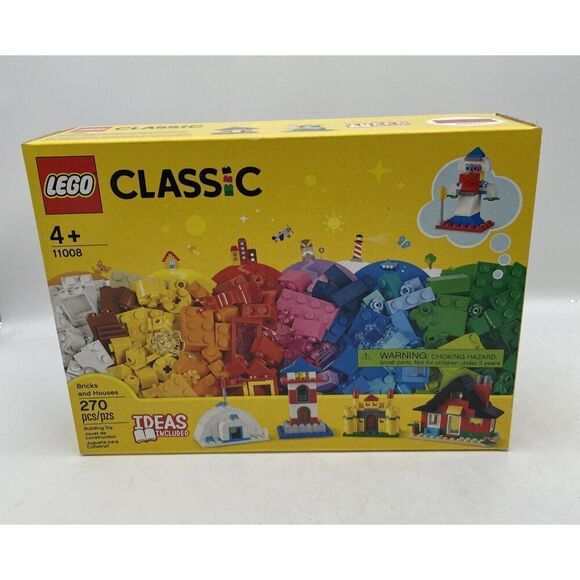 LEGO Classic Bricks and Houses Set #11008 Building Toy NEW - Picture 1 of 10